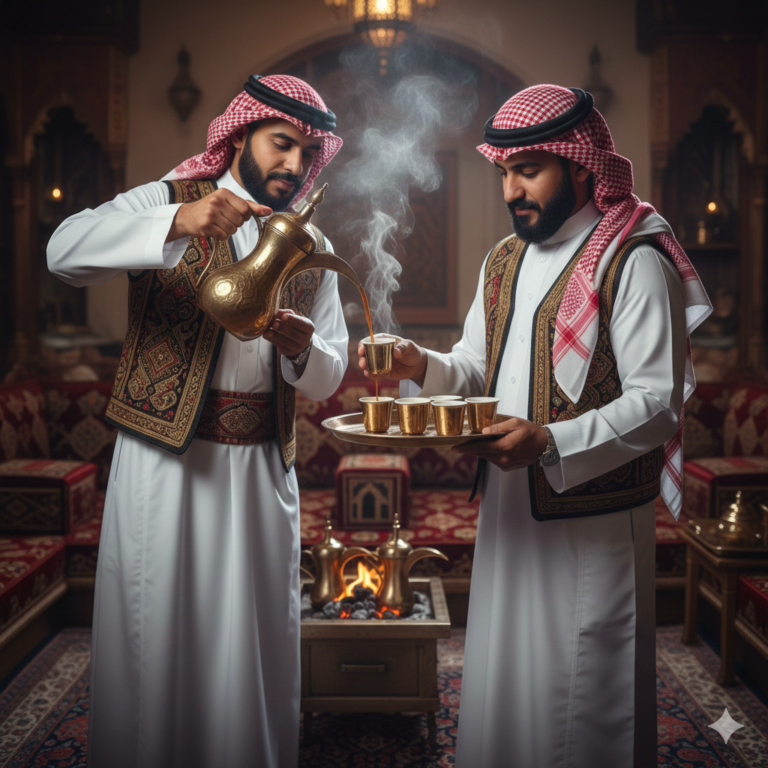 قهوجيين وصبابين قهوه