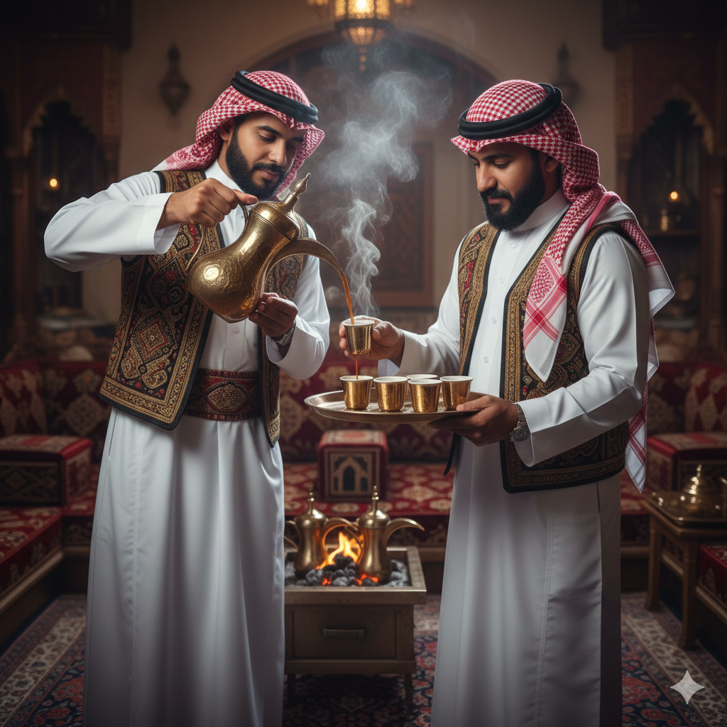 قهوجيين وصبابين قهوه